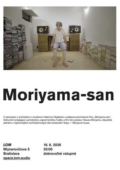 LOM KINO: Moriyama-san poster