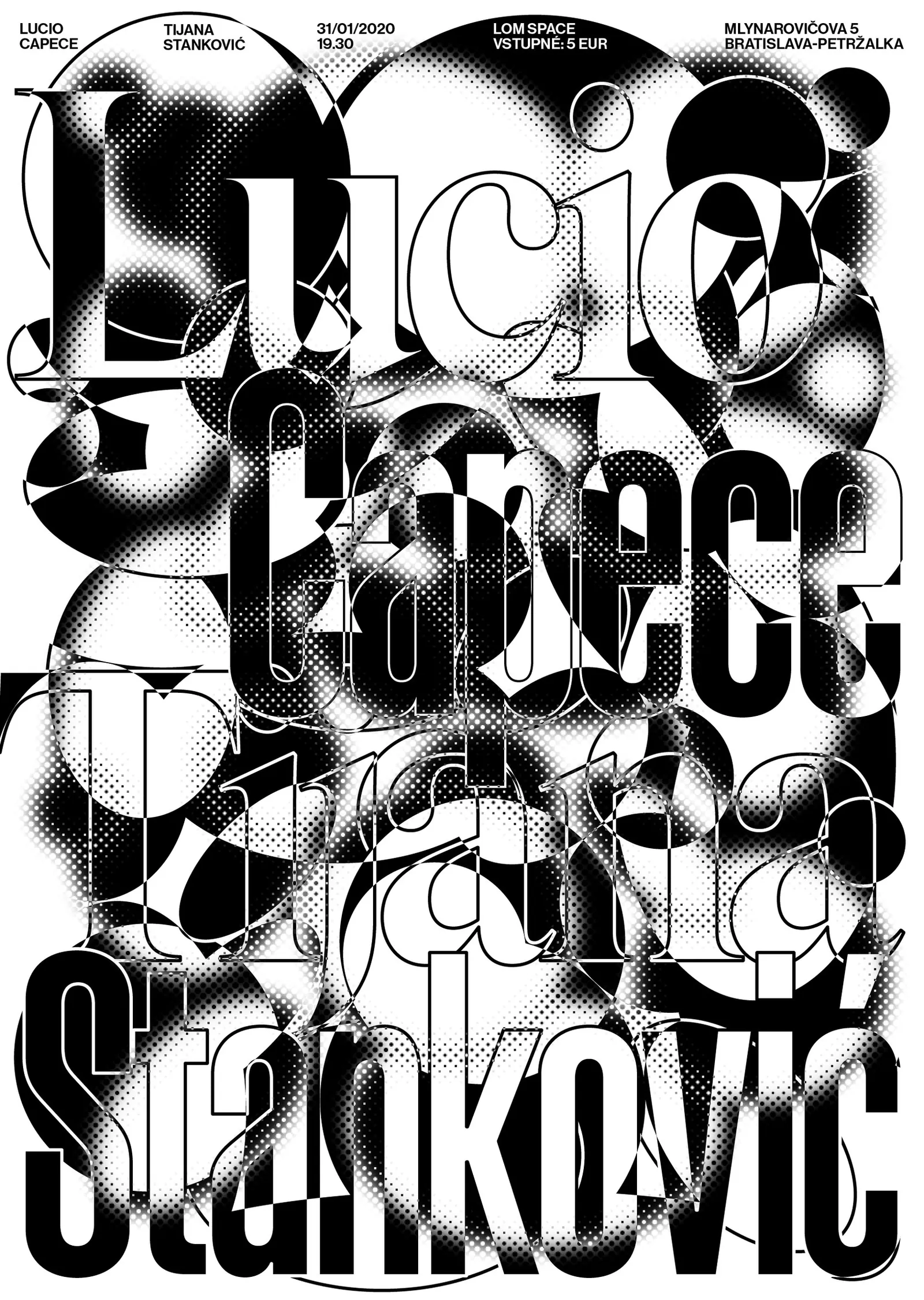 Mikrozvuk #14: Lucio Capece / Tijana Stanković poster