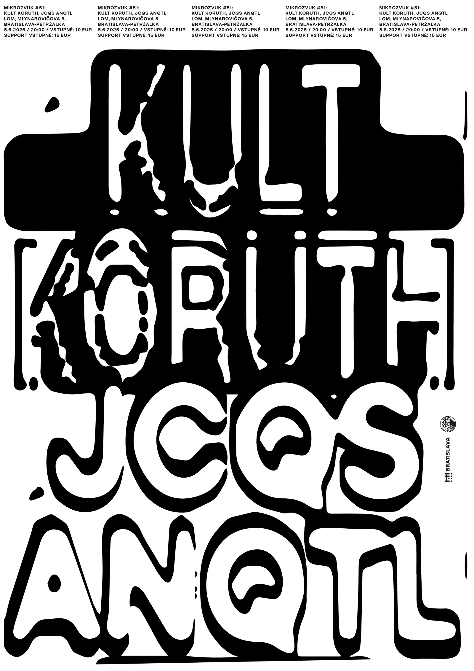 Mikrozvuk #51: Kult Koruth, Richard Michalík poster