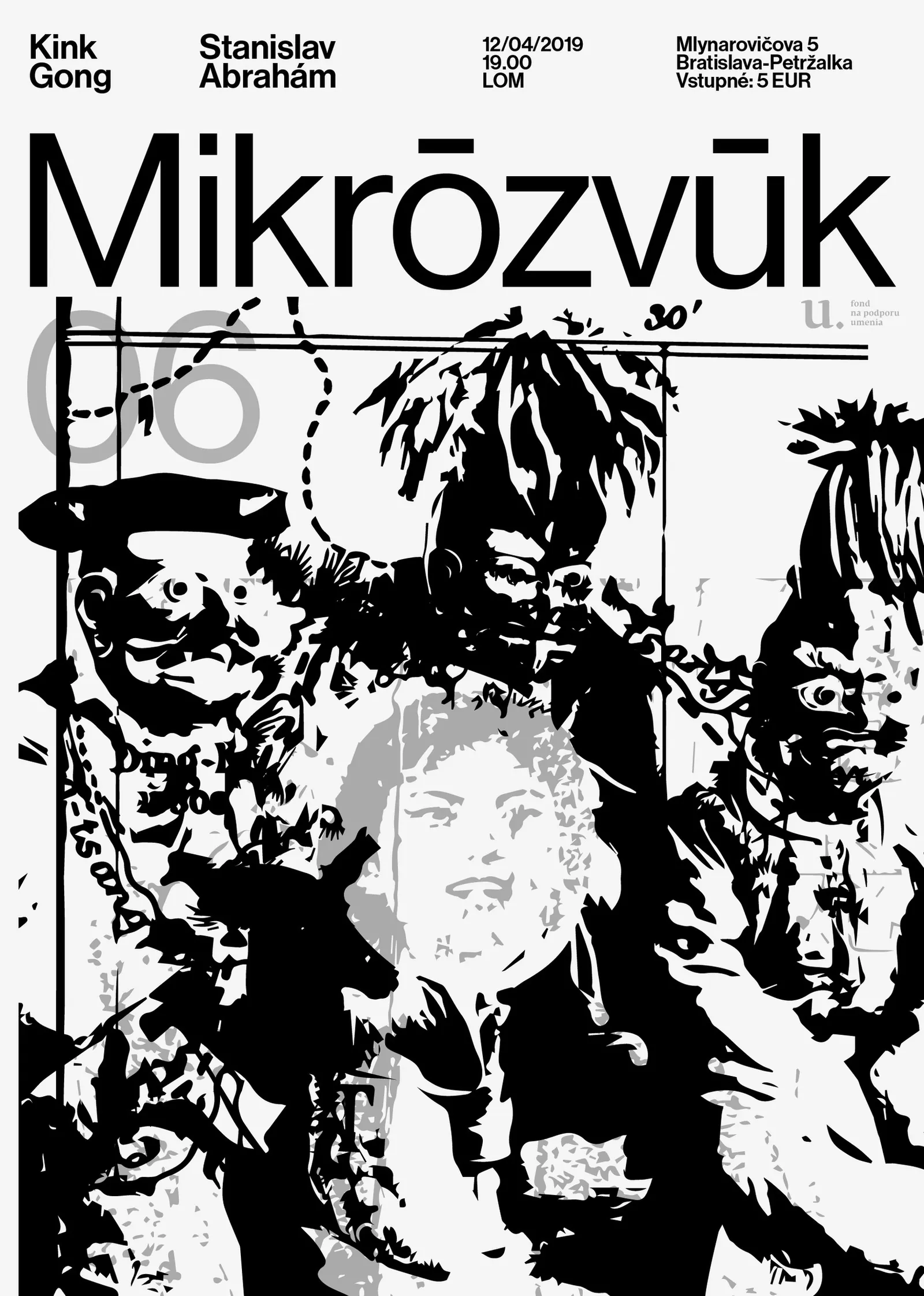 Mikrozvuk #6: Kink Gong, Stanislav Abrahám poster