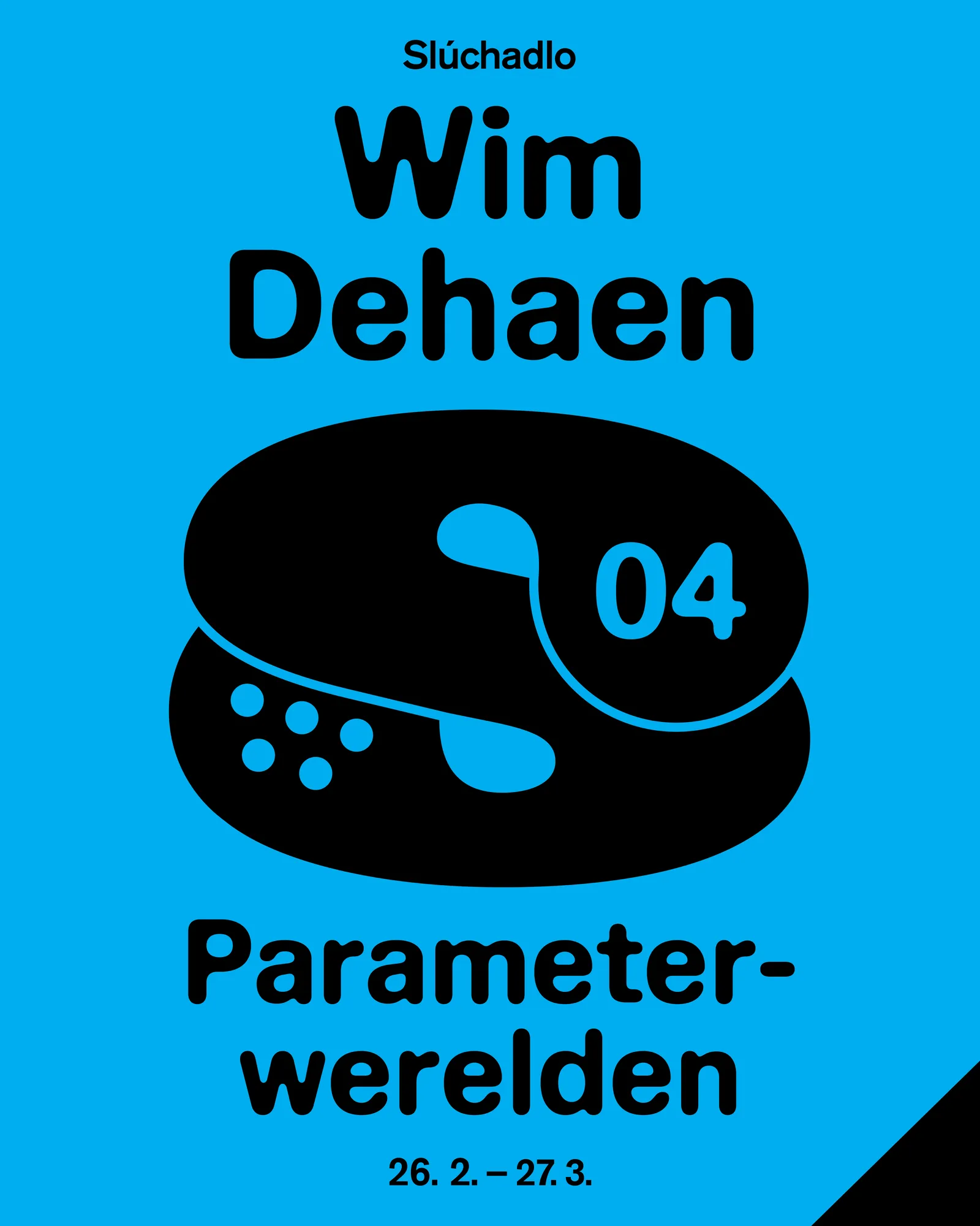 Slúchadlo #4: Wim Dehaen — Parameterwerelden poster