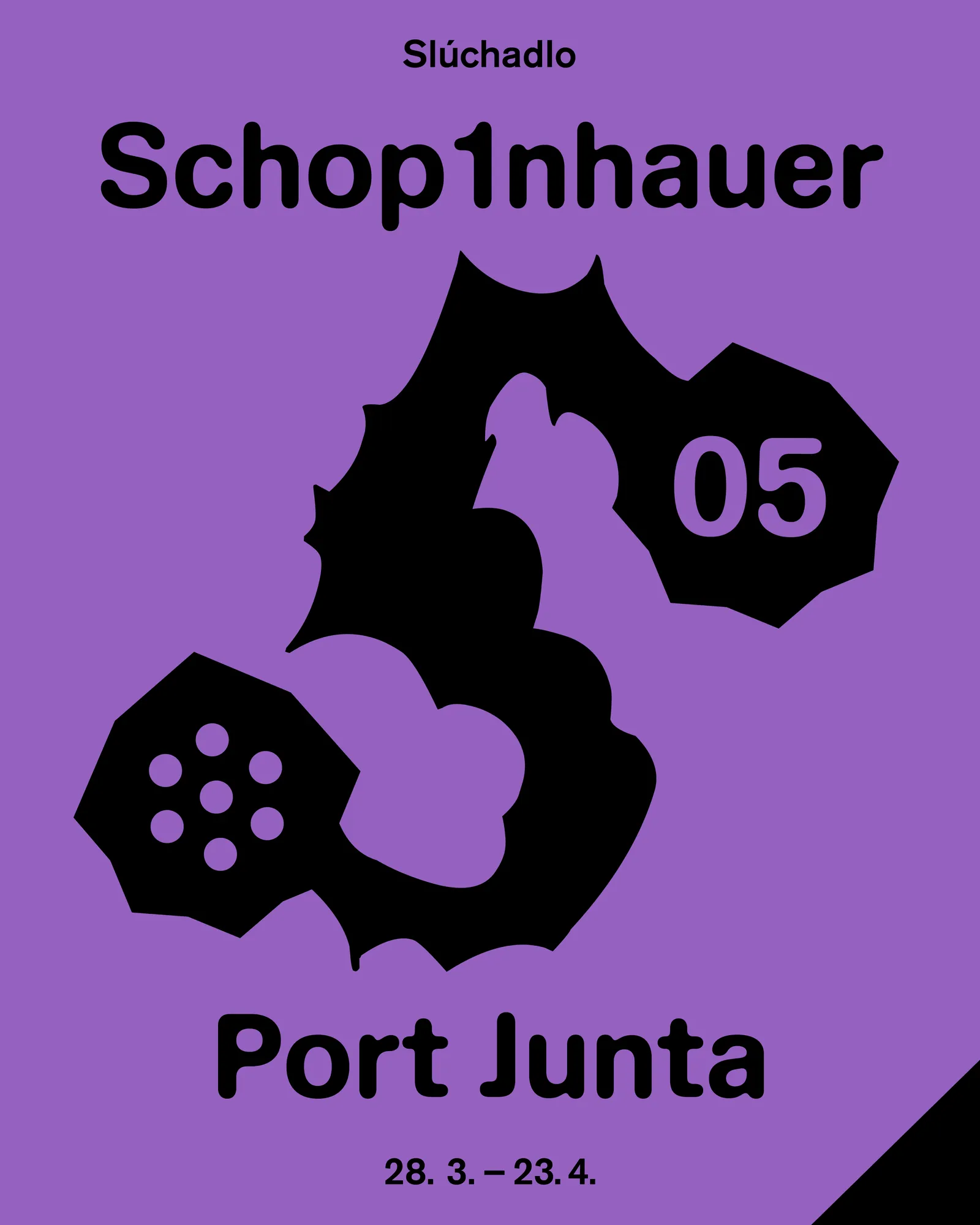 Slúchadlo #5: Schop1nhauer — Port Junta poster