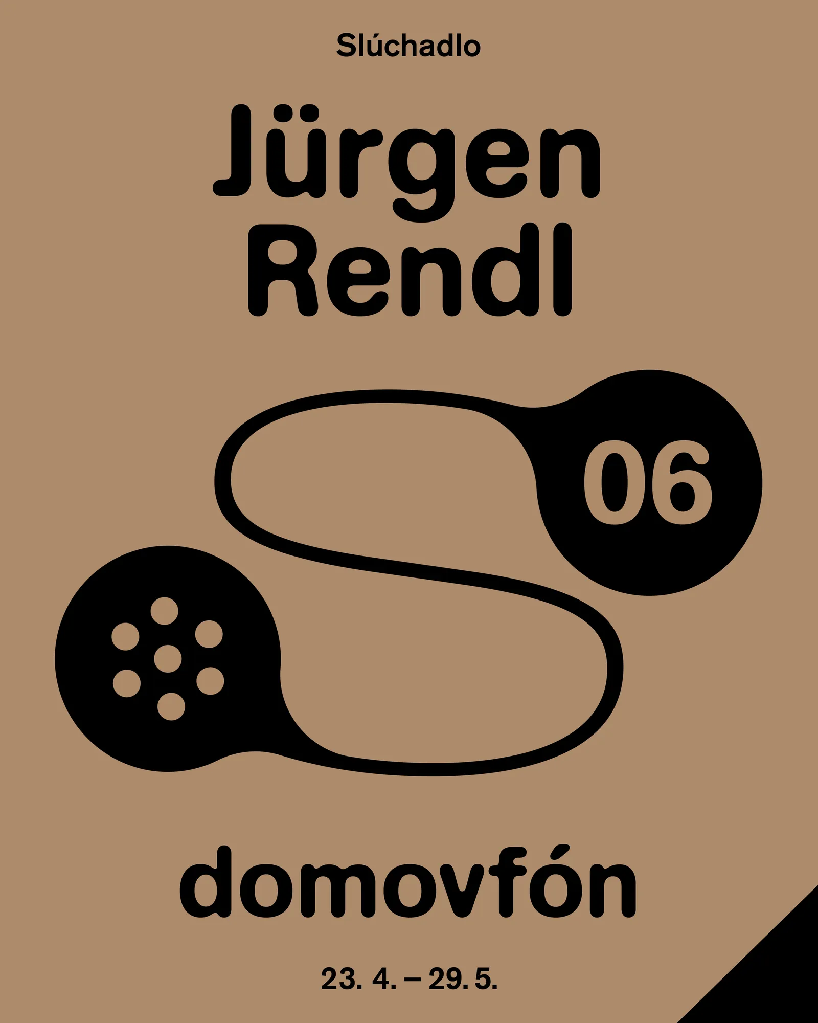 Slúchadlo #6: Jürgen Rendl — domovfón poster